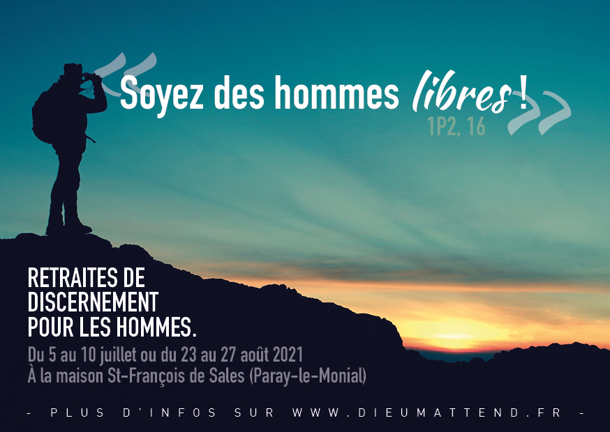 Retraites d&rsquo;été pour les hommes (discernement)
